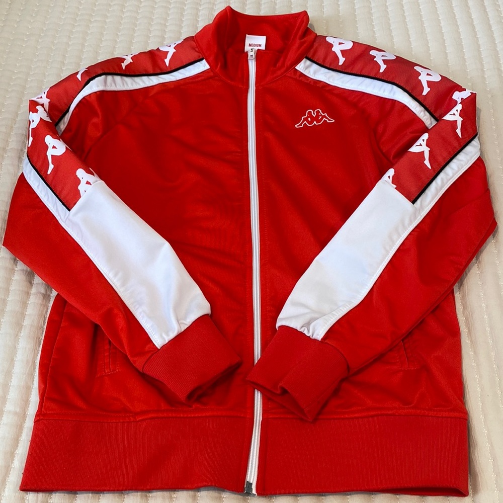 🇺🇸 KAPPA womens big banda track jacket 🇺🇸